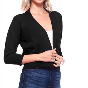 Cielo Black Cardigan